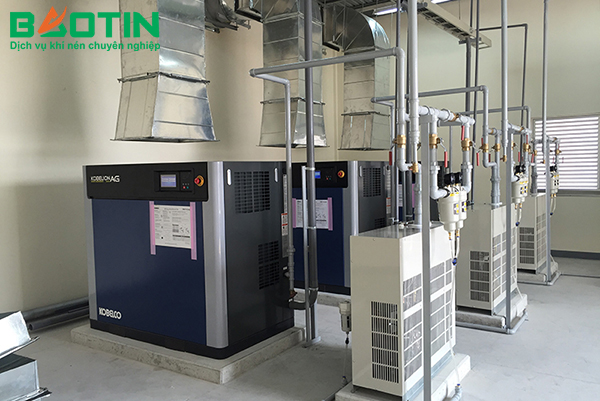 Hệ thống máy nén khí Kobelco
