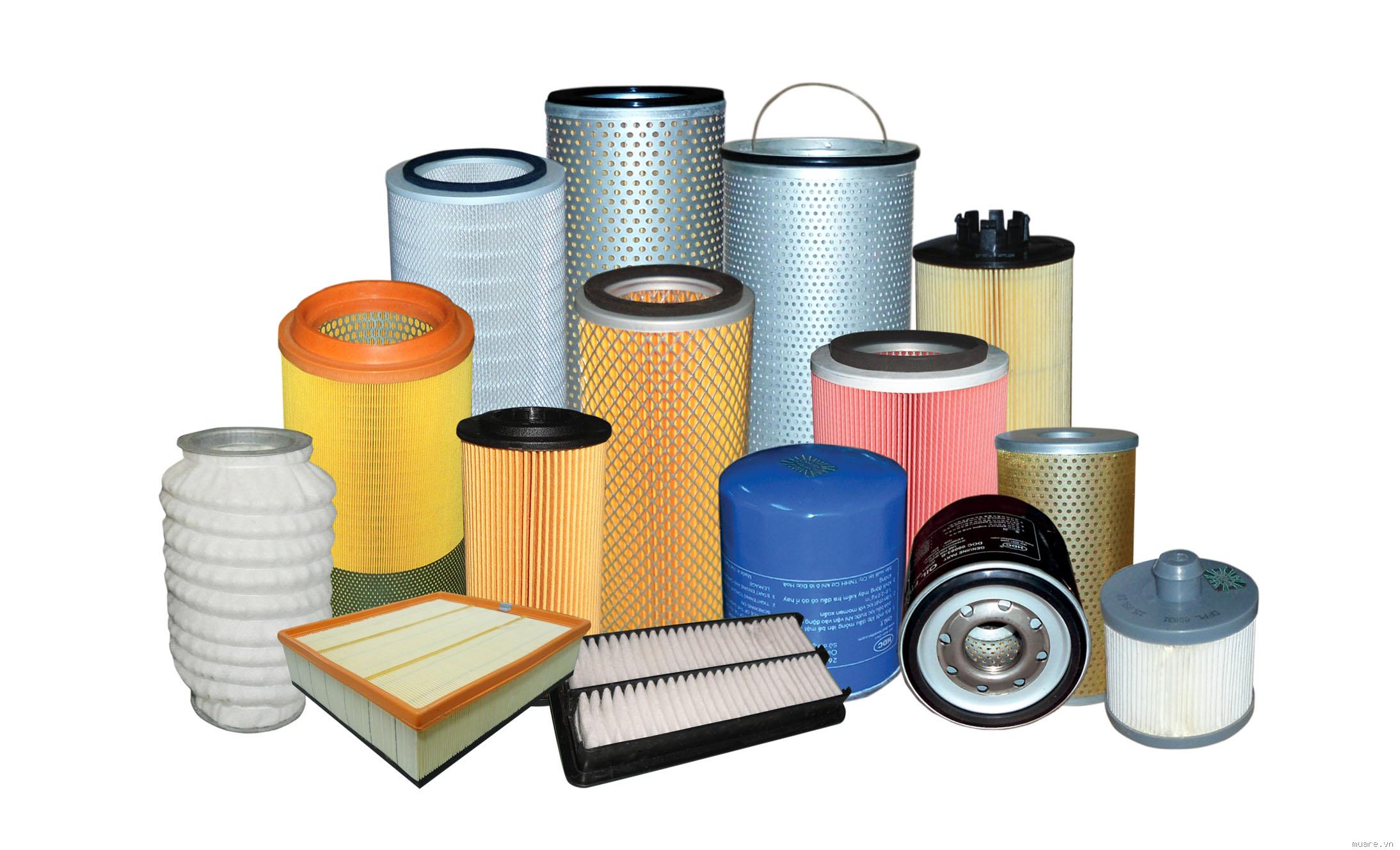 Lọc gió máy nén khí và các loại phụ tùng máy nén khí phổ biến hiện nay