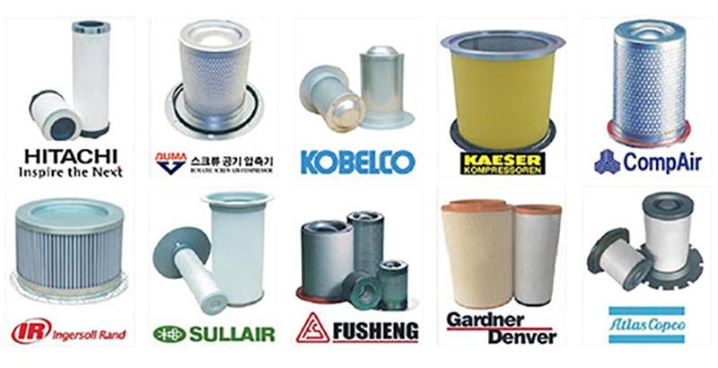 Một số thương hiệu phụ tùng máy nén khí được ưa chuộng hiện nay
