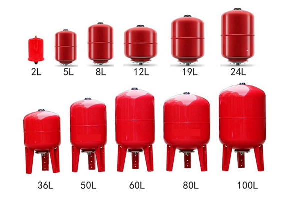 Các loại bình tích áp