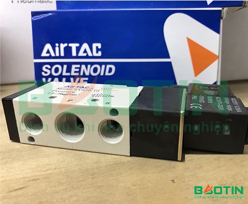 Phía dưới Van điện từ Airtac 4V310-10