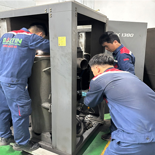 Bảo dưỡng máy nén khí 
